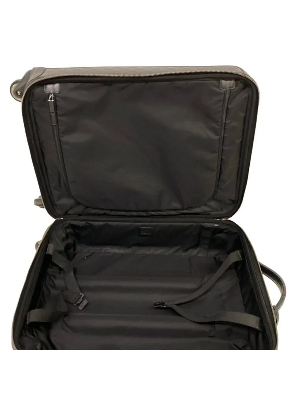 Gucci Travel Bag Imprime Black Diamond No Lock Leather